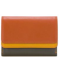 Mywalit - Double Flap Leather Purse/Wallet - Lyst