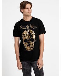 Guess Factory - Eco Rorin Skull Tee - Lyst