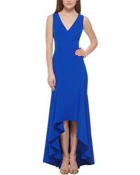 Vince Camuto - Crepe Maxi Fit & Flare Dress - Lyst