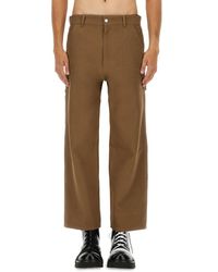 Moschino - Straight-Leg Tricot Pants With Utilitarian Details - Lyst