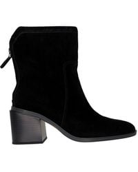 Vince Camuto - Water-Repellent Suede Mid-Shaft-Kortimy Vc-Kortimy-Blk - Lyst