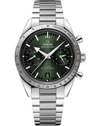 Omega - Speedmaster Green Dial Watch - Lyst