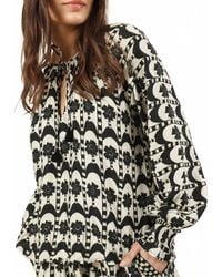 Omika - Riviera Button Down Blouse - Lyst