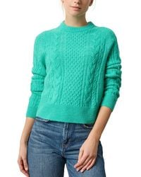 Lilla P - Mixed Stitch Alpaca & Wool-Blend Pullover - Lyst