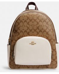 COACH OUTLET®  Mini Court Backpack In Signature Canvas