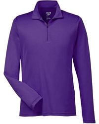Team 365 - Zone Performance Quarter-Zip Pullover - Lyst