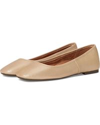 Vionic - Orinda Ballet Flats Leather Slip On Square Toe Zogg1842 - Lyst