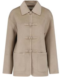 Rohe - Wool Cashmere Toggle Jacket - Lyst