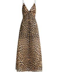 Alberta Ferretti - Triple Organza Dress - Lyst