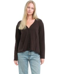 Wilt - Button Front Mixed Cardigan - Lyst