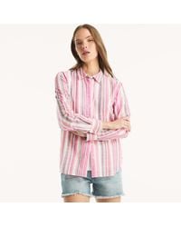 Nautica - Striped Button-Up Shirt - Lyst