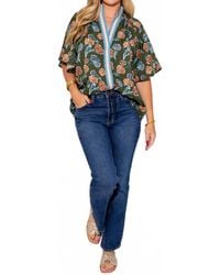 Thml - Garden Bloom Split Neck Top - Lyst