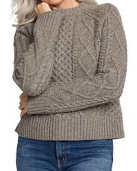 Pendleton - Fisherman Wool Cable Sweater - Lyst