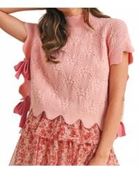 Anniewear - Side Tie Detailed Sweater Vest - Lyst