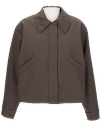 Kassl - Bomber Short Rubber - Lyst