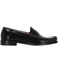 Stuart Weitzman - Lottie Loafer Leather Loafers - Lyst