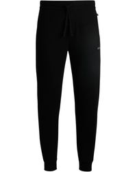 BOSS - Waffle Pajama Bottoms - Lyst
