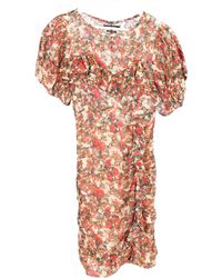 Isabel Marant - Robe Face Floral Print Mini Dress - Lyst