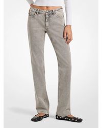 Michael Kors - Mk Stretch Denim Cigarette Jeans - Lyst