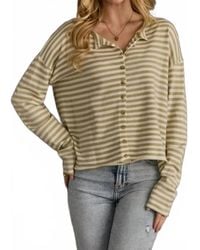 Panache - Super Soft Striped Cardigan - Lyst