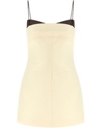 Entire studios - Cotton Short Dress - Lyst