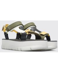 Camper - Oruga Up K201037 Sandals Ankle Strap Platform Zap814 - Lyst