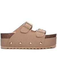 Dirty Laundry - Pueblo Platform Cork Sandals - Lyst
