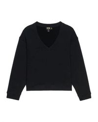 Nation Ltd - Wyatt Oversized V-neck Sweater - Lyst