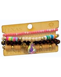 Pink Panache - Stretch Stack Bracelet Set - Lyst