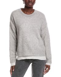 NAADAM - Featherweight Layered Reversible Cashmere Sweater - Lyst