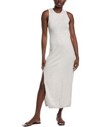 Minnie Rose - Frayed Cashmere-Blend Maxi Dress - Lyst