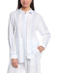 Jonathan Simkhai - Chandler Oversized Button-Down Shirt - Lyst