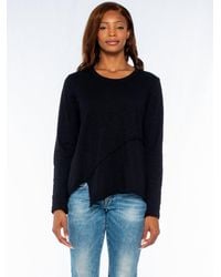 Wilt - Crew L/S Easy Crossover Hem - Lyst