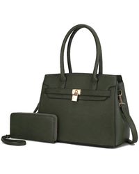 MKF Collection by Mia K - Bruna Satchel Bag - Lyst