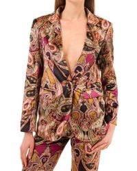 MISA Los Angles - Catroux Paisley Jacket - Lyst