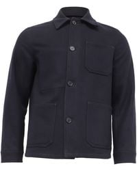 Sandro - Sandro Button-Down Jacket With Pockets - Lyst