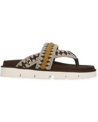 Mou - Bio Tone On Tone Sandals - Lyst