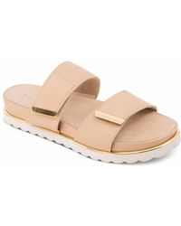 Chocolat Blu - Candi Double-Strap Slide Sandal - Lyst