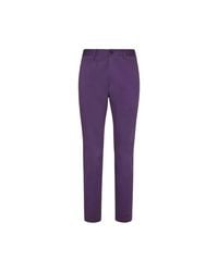 Ferragamo - Cotton Twill Trousers Pants - Lyst