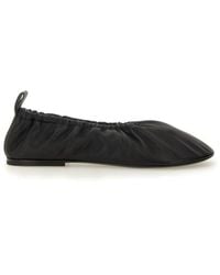 Jil Sander - Sheepskin Ballerina Flats For - Lyst