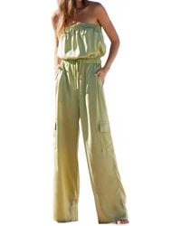 Eesome - Cassidy Strapless Jumpsuit - Lyst
