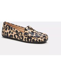 COACH - Marley Driver With Leopard Print - Lyst