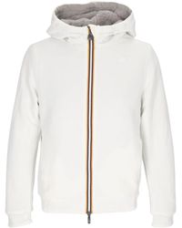 K-Way - Deva Light Spacer Fur Double Reversible Jacket - Lyst