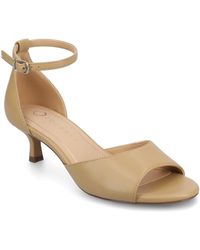 Journee Collection - Jezzie Medium And Wide Width Dress Sandals - Lyst