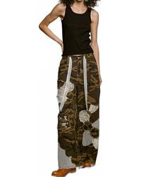 Pol - Gi Jane Patchwork Wide Leg Pants - Lyst