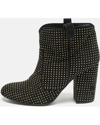 Laurence Dacade - Suede Pete Studded Ankle Boots - Lyst