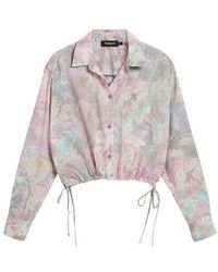 Desigual - Cotton Blouse - Lyst
