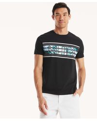 Nautica - Ocean Waves Graphic T-Shirt - Lyst