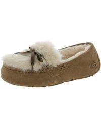 UGG - Tazz Suede Moccasin Slippers - Lyst