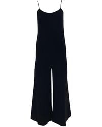 Theory - Wide-Leg Sleeveless Jumpsuit - Lyst